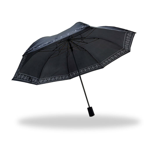 2 Folding Umbrella - Black Border