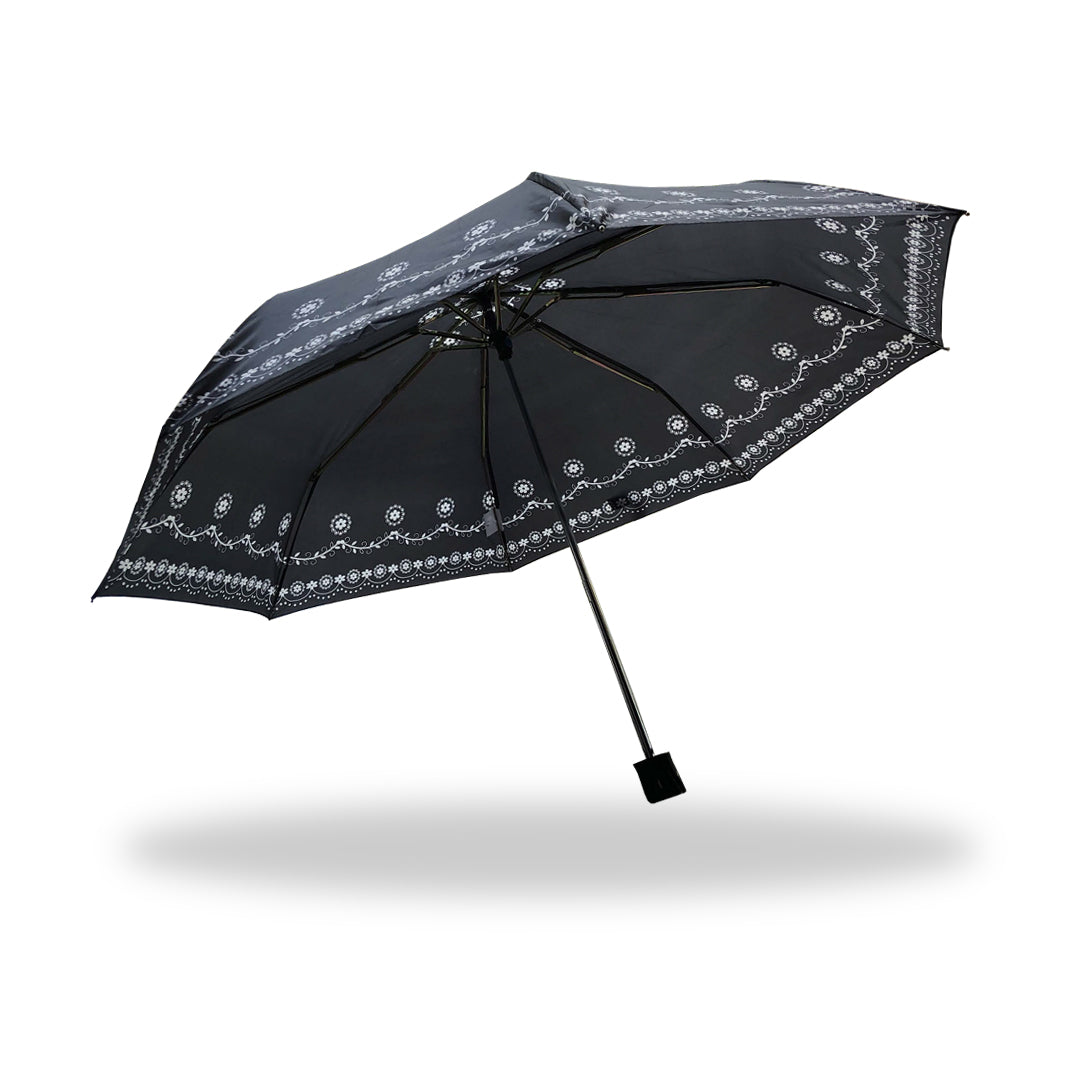 3 Folding Umbrella - Black Border