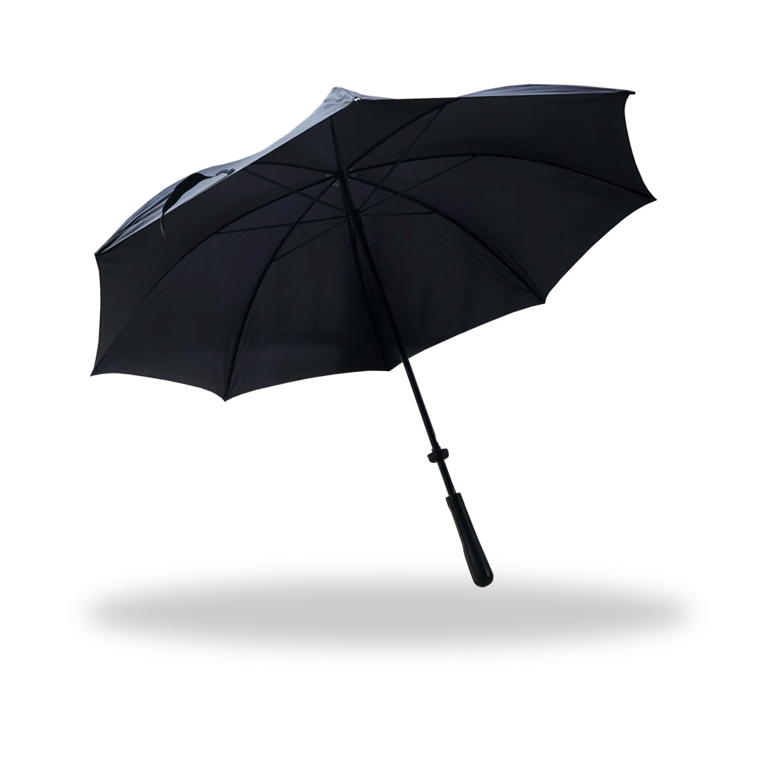 27 Size Gent's Umbrella - Black