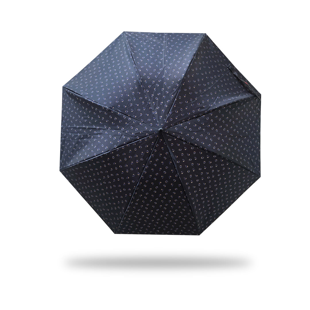 2 Folding Umbrella - Satin (Black)