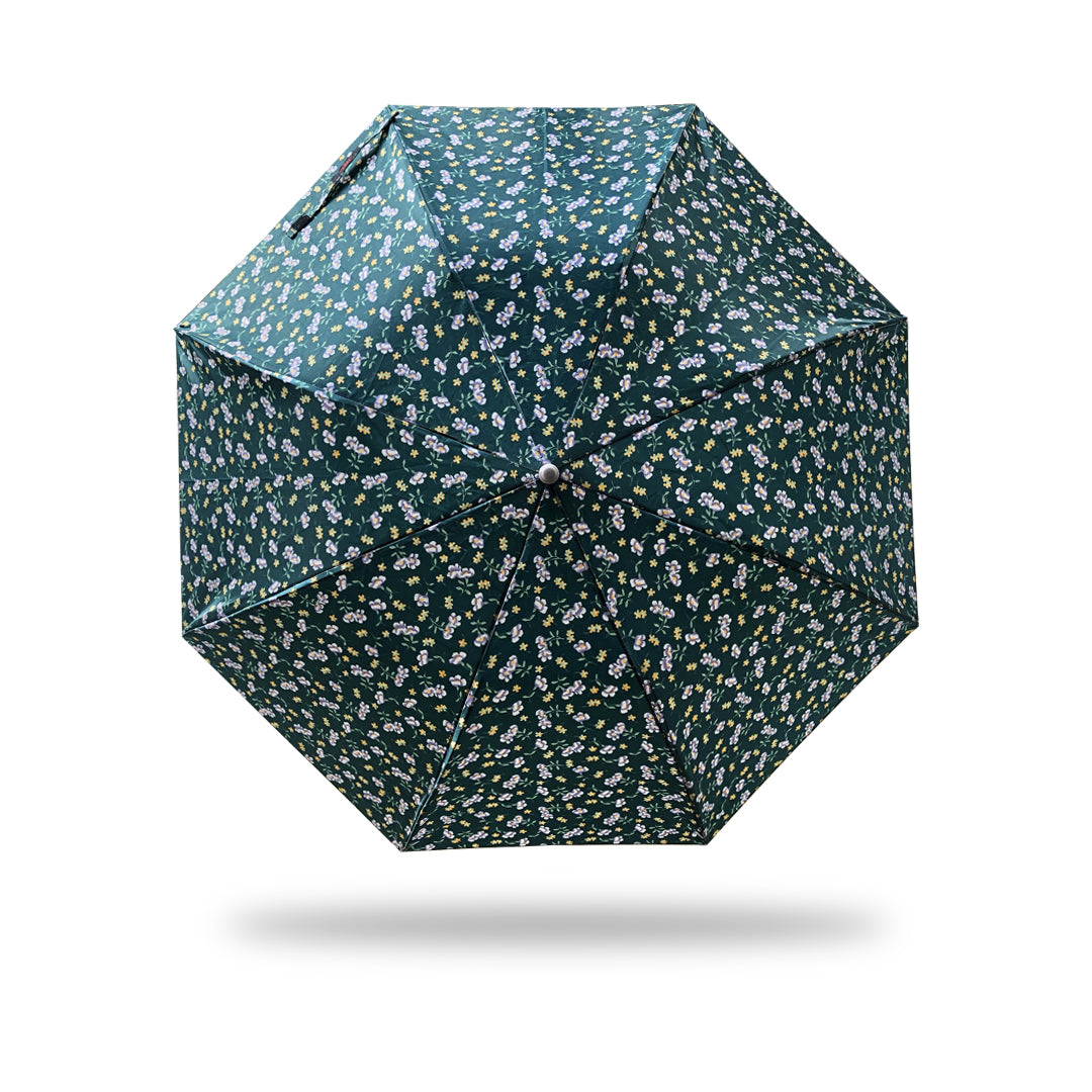 2 Folding Umbrella - Satin (Green)