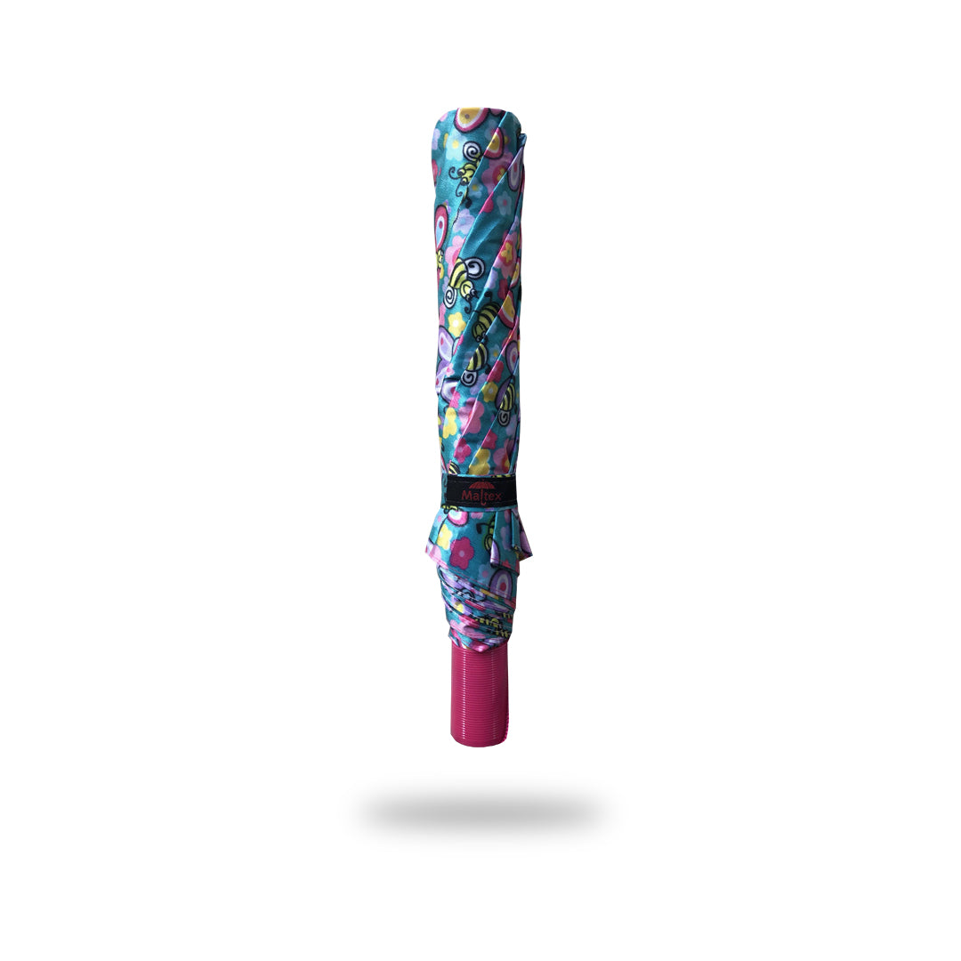 2 Folding Umbrella - Satin (Pink & Blue)