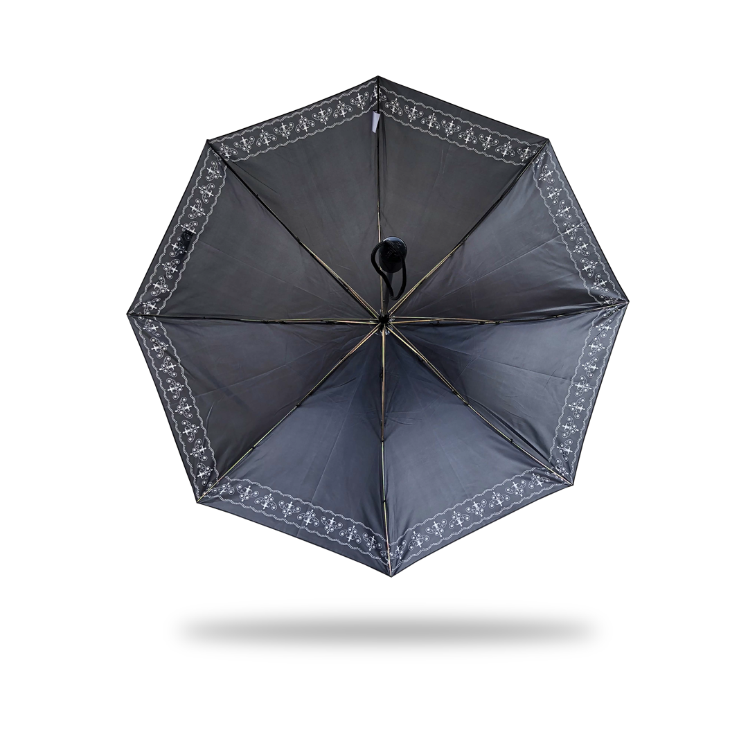 2 Folding Umbrella - Black Border