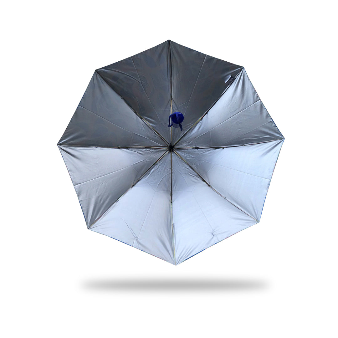 2 Folding Umbrella - Printed UV (Pink & Blue)